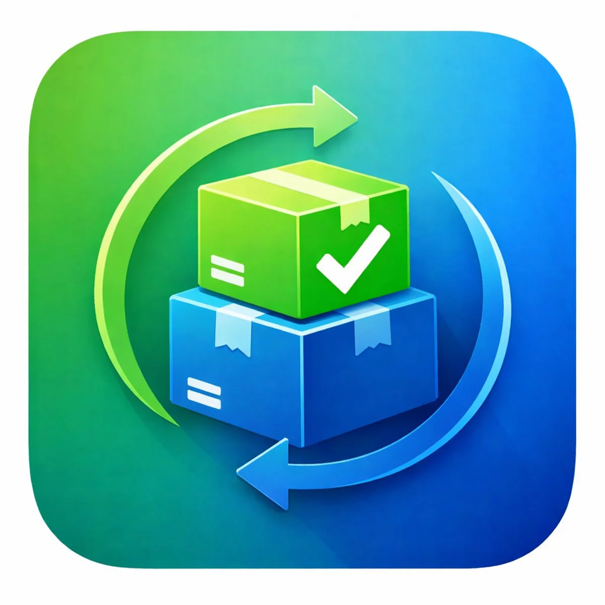 Simple Stock Sync Icon